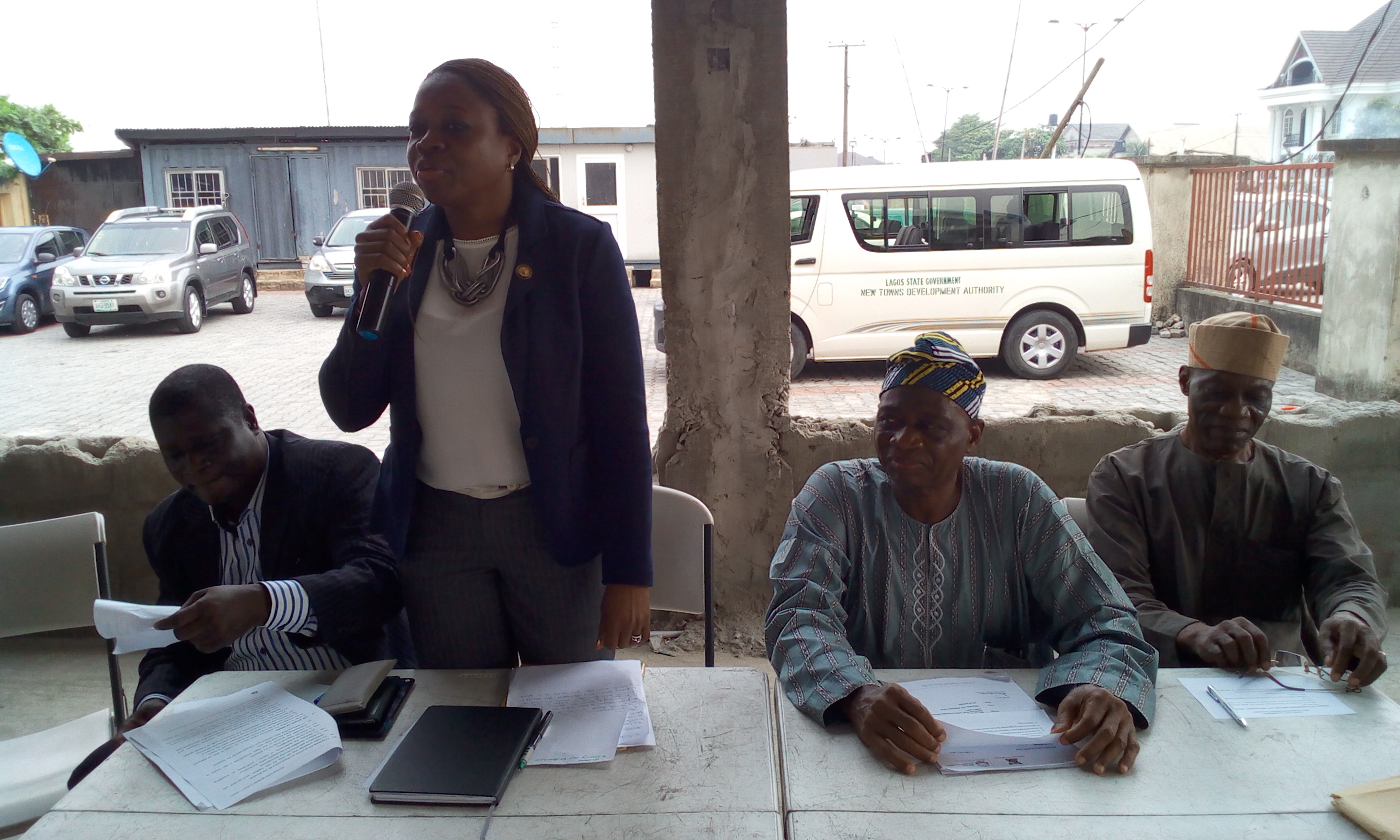 STAKEHOLDERS MEETING WITH LEKKI SCHEME I RESIDENTS ON THE PRESENTATION OF THE REVISED PLAN/APPROVAL ORDER.