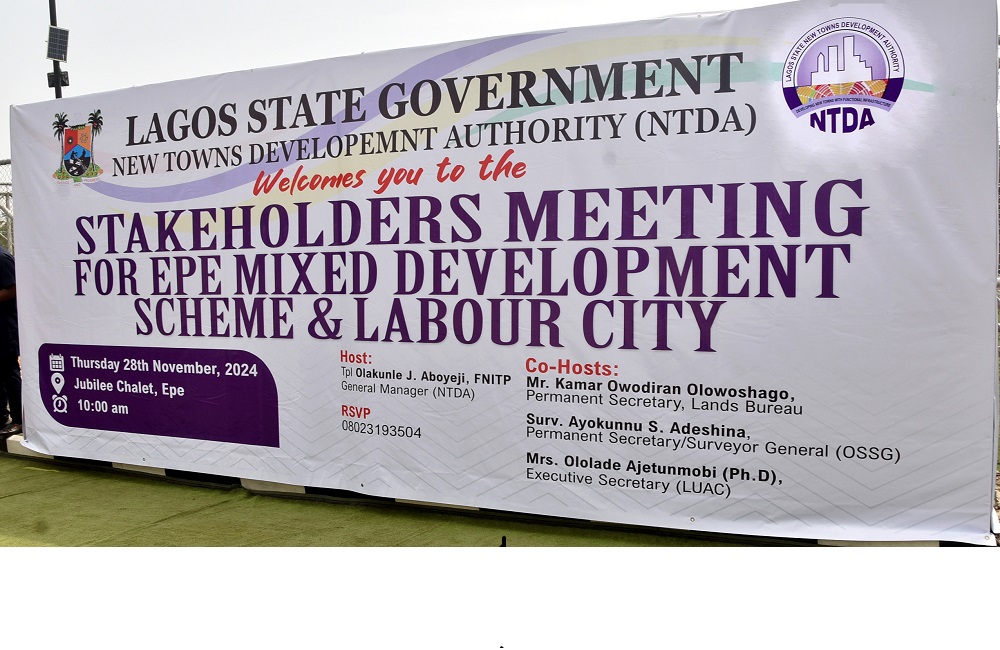 New towns development authority Lagos